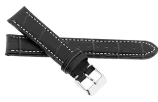 Skórzany pasek do zegarka 24 mm JVD R14501-24 - Akcesoria do zegarków - miniaturka - grafika 1
