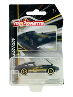 MAJORETTE LIMITED EDITION TOYOTA 2000 GT CZARNY 230C-3 1:56 - Samochody i pojazdy dla dzieci - miniaturka - grafika 1