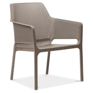 Krzesła - D2.Design Krzesło Net Relax beżowe 81739 - miniaturka - grafika 1