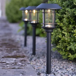 Lampa cokołowa LED Fride zestaw 3 szt. - Lampy ogrodowe - miniaturka - grafika 2