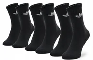 Skarpetki męskie - SKARPETY MĘSKIE ADIDAS SKARPETKI WYSOKIE SPORTOWE 3 PARY BAWEŁNA r. 37-39 - miniaturka - grafika 1