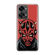 Etui i futerały do telefonów - Etui Darth Maul 004 Star Wars Nadruk pełny Czerwony Producent: OnePlus, Model: NORD 2T 5G - miniaturka - grafika 1