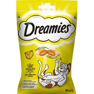 Dreamies Ser żółty - Przysmak dla kota 60g 6671 - Suplementy i witaminy dla kotów - miniaturka - grafika 2