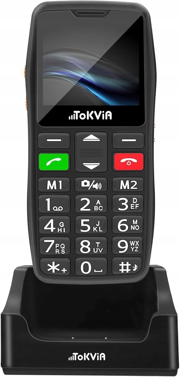Stacja ładująca do telefonu komórkowego Tokvia dla seniorów ładowarka