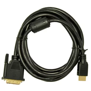 Akyga Kabel AK-AV AK-AV-11 (DVI-D M - HDMI M; 1,8m; kolor czarny) 2_181090 - Kable komputerowe i do monitorów - miniaturka - grafika 4