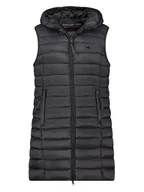 Kamizelki damskie - Geographical Norway Kamizelka pikowana "Vatikotal" w kolorze czarnym - miniaturka - grafika 1