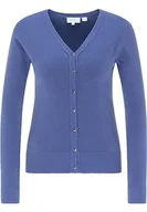 Swetry damskie - usha BLUE LABEL Damski sweter z dzianiny, niebieski, M-L - miniaturka - grafika 1