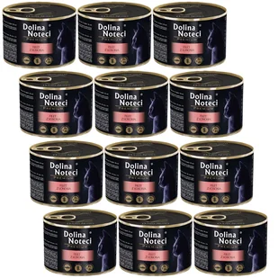 DOLINA NOTECI Premium dla kota filet z łososia  12x185g - Mokra karma dla kotów - miniaturka - grafika 1