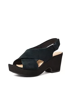 Clarks Damskie sandały z rzemykami Maritsa Lara - Moda i Uroda OUTLET - miniaturka - grafika 1