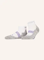 Skarpetki damskie - Falke Skarpety Do Biegania ru4 Endurance Cool Short weiss - miniaturka - grafika 1