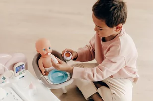 Smoby Baby Nurse Elektroniczny kącik opiekunki 220375 - Akcesoria dla lalek - miniaturka - grafika 8