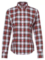 Koszule damskie - brookshire - Bluzka damska, czerwony|wielokolorowy - miniaturka - grafika 1