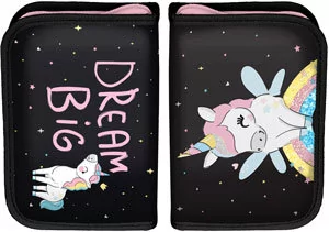 Paso Piórnik z wyposażeniem Unicorn 2 PP23UI-P001 - Piórniki - miniaturka - grafika 1