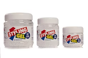 Hegron Styling Żel do modelowania włosów 500ml wetlook biały TENEX - Kosmetyki do stylizacji włosów - miniaturka - grafika 1