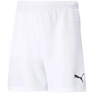 Spodenki męskie - Spodenki Męskie Puma Teamrise Short Jr Białe 704943 03-164Cm - grafika 1