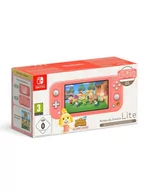 Akcesoria do Nintendo - Konsola Nintendo Switch Lite / Coral / Różowy + Gra Animal Crossing New Horizons (Przeinstalowana) - miniaturka - grafika 1