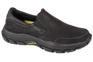 Półbuty męskie - Skechers Respected - Calum 204480-BBK, Męskie, półbuty, Czarne - miniaturka - grafika 1