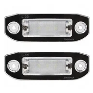 Lampy tylne - ZESTAW LAMPEK LED DO TABLICY REJESTRACYJNEJ, AUTOTUNE, DO VOLVO C30, VOLVO S40 II, VOLVO S60 II, VOLVO S80 I, VOLVO S80 II, VOLVO V50, VOLVO V70 II,.. - miniaturka - grafika 1