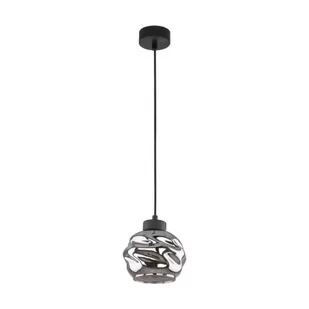 Zulia lampa wisząca 1xE27 czarna 5724 - Lampy sufitowe - miniaturka - grafika 1