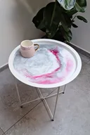 Ławy i stoliki kawowe - Żywiczny stolik kawowy - miniaturka - grafika 1