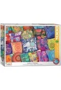 Puzzle 1000 Poduszki Indyjskie 6000-5470 - Puzzle - miniaturka - grafika 4
