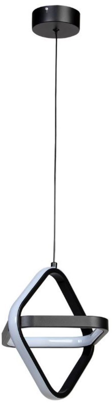 Lampa geometryczna LED wisząca sufitowa AT48-1SL-Black