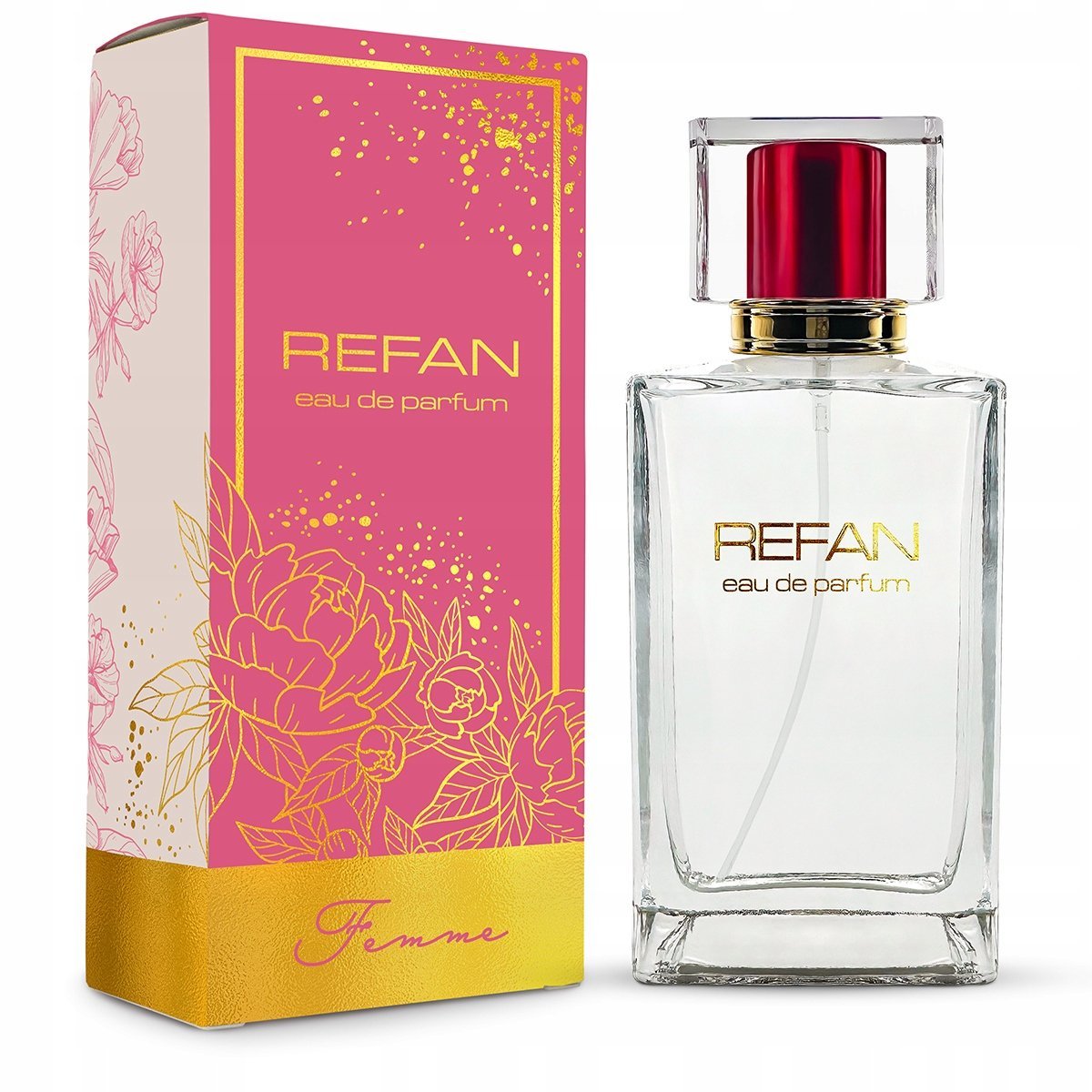 PERFUMY DAMSKIE REFAN 010 Orientalna Wanilia i Zmysłowe Białe Kwiaty 90 ml