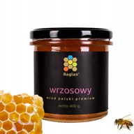 Miód - Polski Miód Wrzosowy RAGLAN z Polskiej Pasieki 400 g - miniaturka - grafika 1
