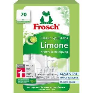 Frosch Classic Lemon Tabletki do Zmywarki 70 szt. - Płyny do naczyń - miniaturka - grafika 1