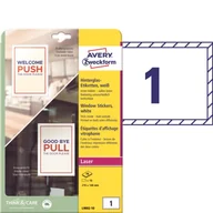 Ramki na zdjęcia - Naklejki na okna Avery 210x148 10 arkuszy - miniaturka - grafika 1