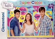 Puzzle - Clementoni, puzzle Violetta Thomas i Leon - miniaturka - grafika 1