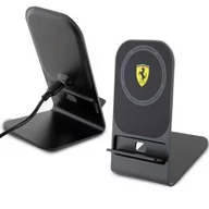 Ładowarki do telefonów - Ładowarka indukcyjna FERRARI 2023 Collection MagSafe 15W Czarny - miniaturka - grafika 1
