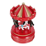Grzechotki dla dzieci - CAROUSEL MUSIC BOX DECOR ROMANTIC CAROUSEL MUSIC - miniaturka - grafika 1
