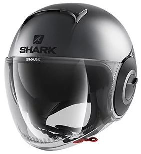 SHARK Męski kask motocyklowy NC, antracyt, XS - Kaski motocyklowe - miniaturka - grafika 1