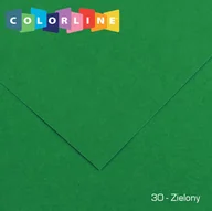 Szkolne artykuły papiernicze - Brystol Canson Colorline 30 zielony 150g 10k [mm:] 500x650 (200041406) - miniaturka - grafika 1