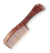 Szczotki i grzebienie do włosów - Top Choice Grzebień do włosów Bursztynowy (1345) 1szt SO_11571 - miniaturka - grafika 1