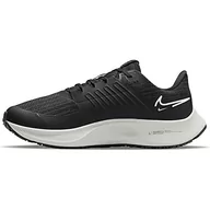 Trampki damskie - Nike W Air Zoom Pegasus 38 Shield, Trampki damskie, Black Platinum Tint DK Smoke Grey Lt Smoke Grey MTLC Silver, Black Platinum Tint Dk Smoke Grey Lt Smoke Grey Mtlc Silver, 38 EU - miniaturka - grafika 1