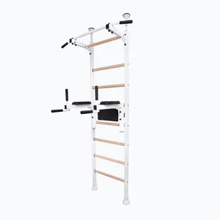 Drabinka gimnastyczna BenchK 522W white matte/oak WYSYŁKA W 24H 30 DNI NA ZWROT - Wyposażenie sportowe i gimnastyczne - miniaturka - grafika 1