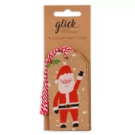 Opakowania i torebki na prezenty - Glick, Bileciki do prezentów, Mult Tag Santa & Co, 6 szt. - miniaturka - grafika 1