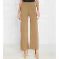 Spodnie damskie - Max Mara Leisure Wełniane spodnie VISONE | Regular Fit - miniaturka - grafika 1