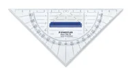 Przybory szkolne - STAEDTLER Geo trójkąt 16cm p.styren z uchwytem tr - miniaturka - grafika 1