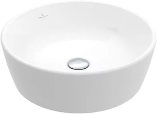 Villeroy & Boch Architectura umywalka 45 cm nablatowa okrągła Weiss Alpin 5A254501 - Umywalki - miniaturka - grafika 2