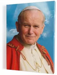 Jan Paweł II, obraz religijny na płótnie - Ikony i obrazy sakralne - miniaturka - grafika 1