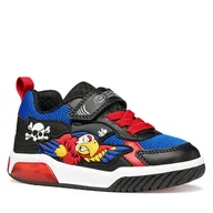 Buty dla chłopców - Sneakersy Geox J Inek Boy J659CA 01454 C0833 S Niebieski - miniaturka - grafika 1