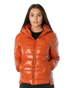 Ciepła Kurtka Damska Ocieplana na Zimę 36022-4 r L - Kurtki damskie - miniaturka - grafika 1