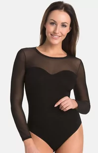 2-Pack body damskie z siateczką czarne Willow, Kolor czarny, Rozmiar L, Teyli - Primodo.com - Body - miniaturka - grafika 1