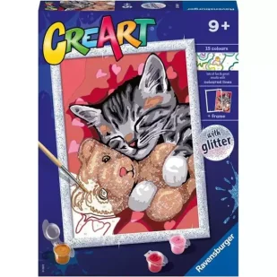 CreArt: Spokojny kociak - Ravensburger - Zabawki kreatywne - miniaturka - grafika 1