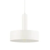 Lampy sufitowe - Zawieszana lampa kuchenna Vitrum 40815 Sigma metalowa biała - miniaturka - grafika 1