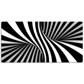 Podkładki na biurko - Mata ochronna na blat Abstrakcja złudzenie 120x60cm, Dywanomat - miniaturka - grafika 1