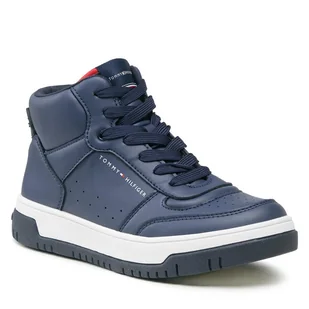 Sneakersy Tommy Hilfiger T3X9-33122-1355 S Niebieski - Buty dla chłopców - miniaturka - grafika 1